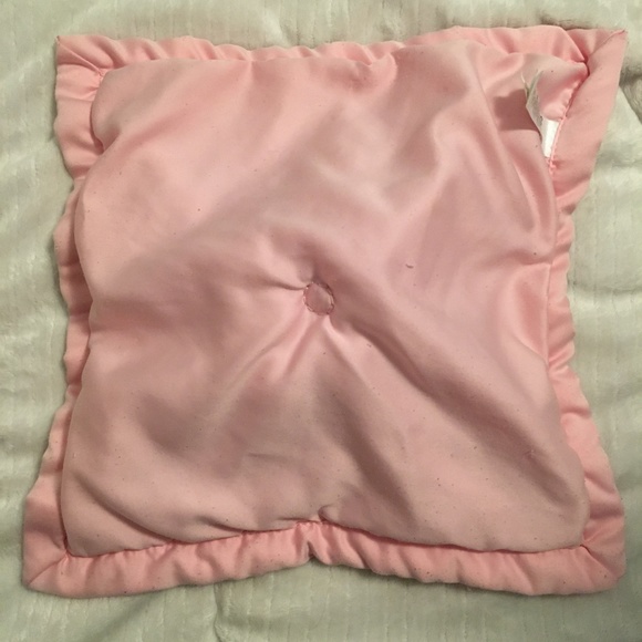 Carter's 2016 Unicorn Pink White Plush Security Blanket Baby Lovey # 67211 - Picture 4 of 7